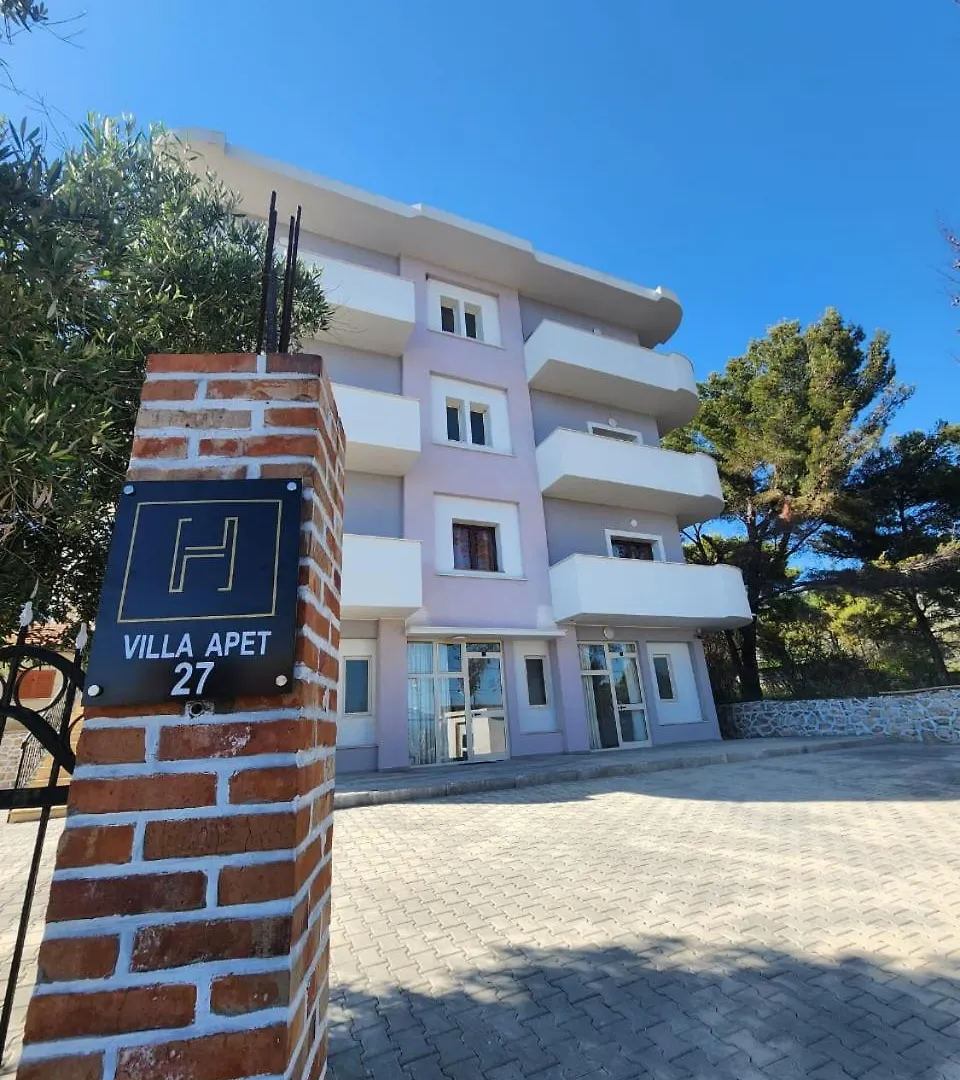 アパートホテル Villa Apet 27 Shëngjin